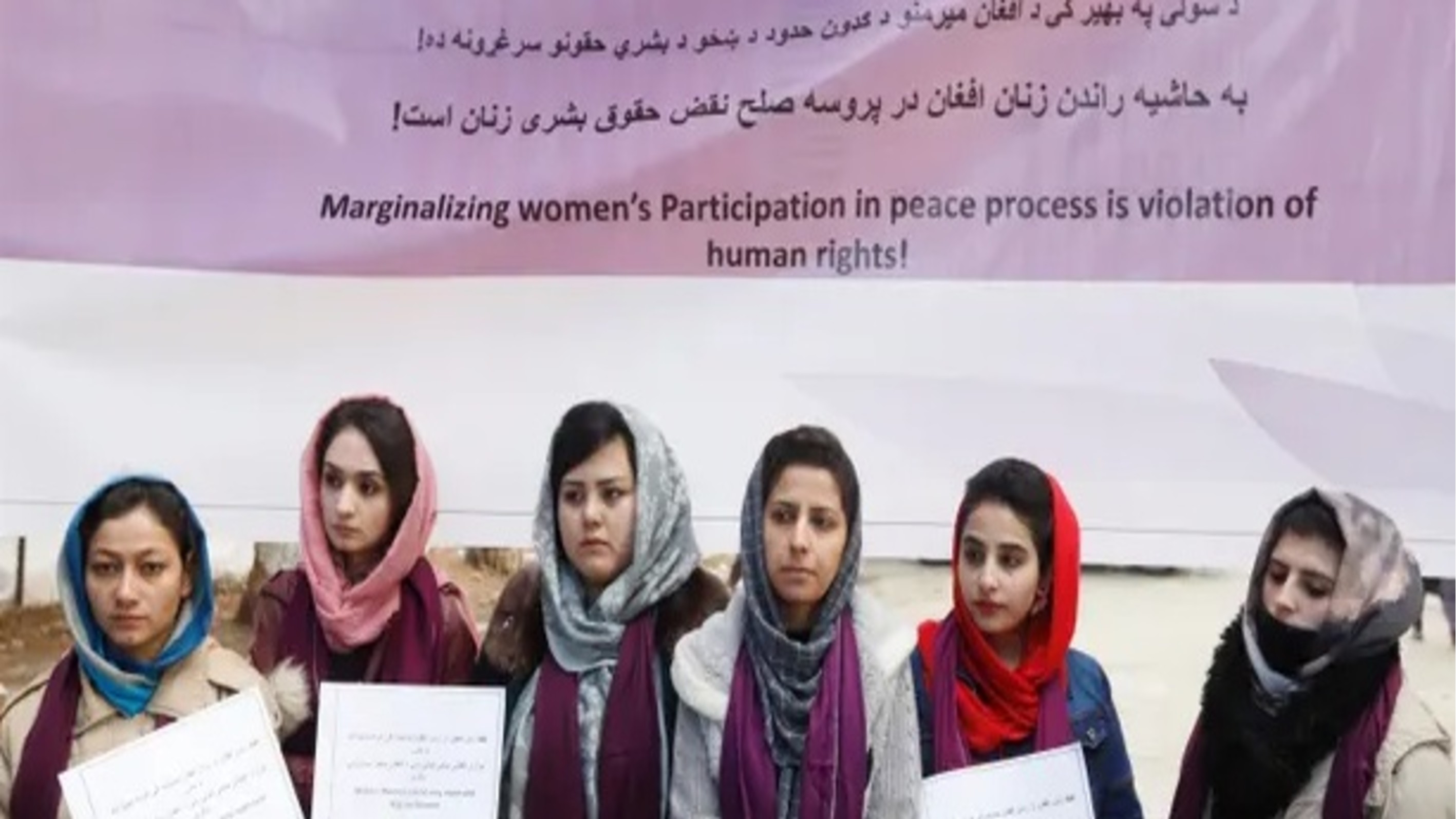 Nobel peace laureates, including Tawakol Kerman, sign a letter calling for the inclusion of women in the Afghan peace process